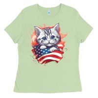 Matcha cat6 Ladies Tee - Unal Design