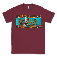 Burgundy mama holstein cow license plate Classic Tee - Artiststas