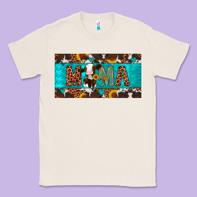 Mama Holstein Cow License Plate Classic Tee Designed By Artiststas