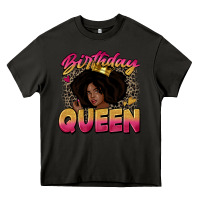 Asphalt birthday queen Heavy Core Tee - Zillion Design Studio