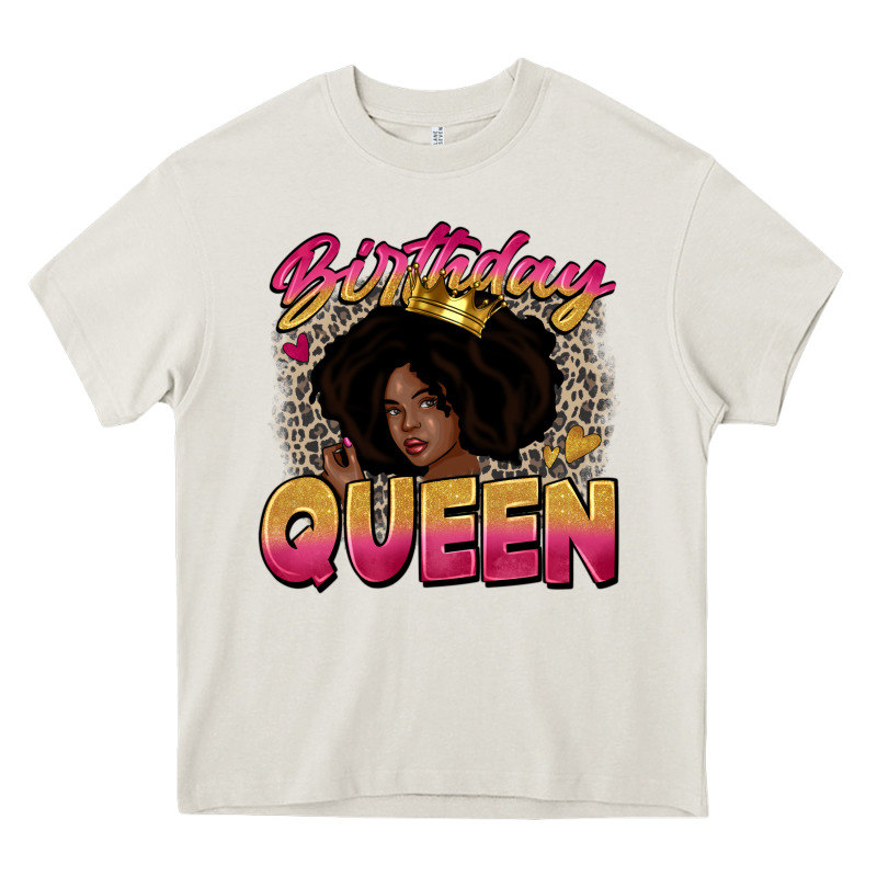 Birthday Queen Heavy Core Tee by Zillion Design Studio | Teevron