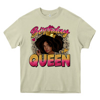 Mossy birthday queen Heavy Core Tee - Zillion Design Studio
