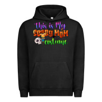 Pigment Black this is my scary mom costume Urban Hoodie - CowGirlArtShop