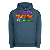 Pigment Midnight Navy this is my scary mom costume Urban Hoodie - CowGirlArtShop