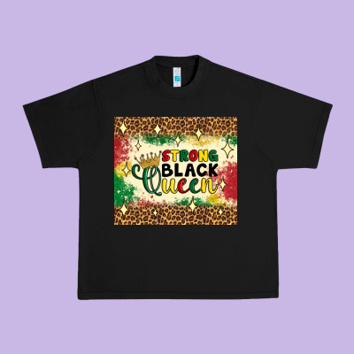 Strong Black Queen Tumbler Urban Heavy Tee Designed By Artiststas