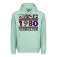 Seafoam Vintage 1980 Birthday Premium Hoodie - Bettercallsaul