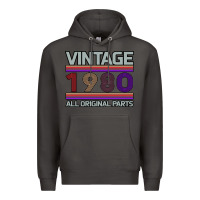 Smoke Vintage 1980 Birthday Premium Hoodie - Bettercallsaul