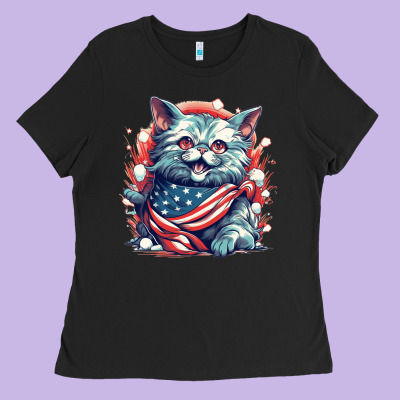 Cat7 Ladies Tee Designed By Unal Design
