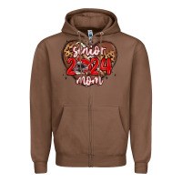 Chestnut senior 2024 mom football Zipper Hoodie - MaliasSmallBusiness