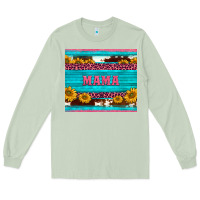 Matcha cowhide leopard sunflowers mama Long Sleeve Tee - BarkalooDesign