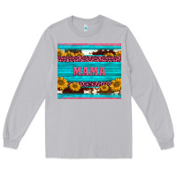 Moon Dust cowhide leopard sunflowers mama Long Sleeve Tee - BarkalooDesign