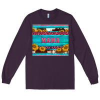 Plum cowhide leopard sunflowers mama Long Sleeve Tee - BarkalooDesign