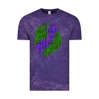 Cloud Purple halloween leopard patch 3 Vintage Tee - BundleAndBundleShop