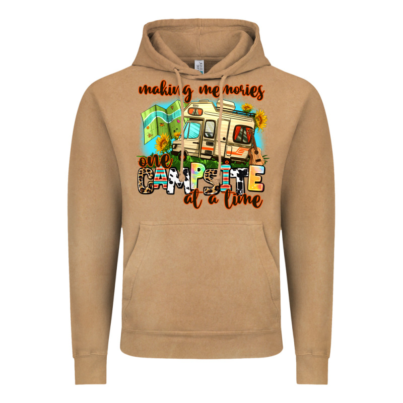 Making Memories One Campsite At A Time Vintage Hoodie by AdoDesignShop | Teevron