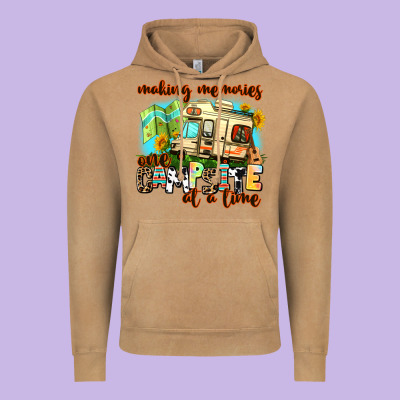Making Memories One Campsite At A Time Vintage Hoodie Designed By Adodesignshop