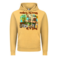 Vintage Mustard making memories one campsite at a time Vintage Hoodie - AdoDesignShop