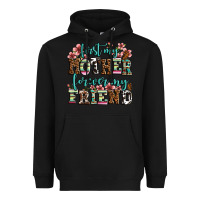 Black first my mother forever my friend Heavyweight Hoodie - LillyAllenDesigns