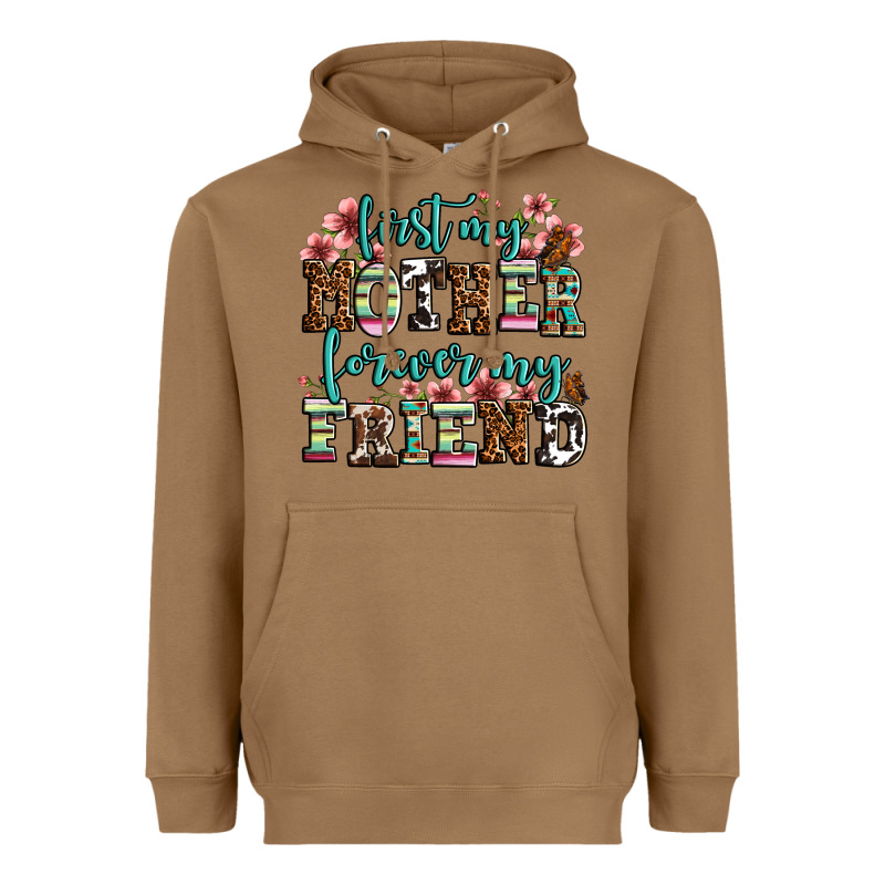 First My Mother Forever My Friend Heavyweight Hoodie by LillyAllenDesigns | Teevron