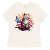 Bone cat8 Ladies Tee - Unal Design