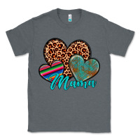 Charcoal Heather hearts mama Classic Tee - Artiststas