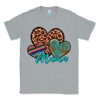 Heather Grey hearts mama Classic Tee - Artiststas