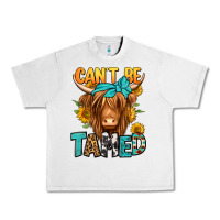Lunar Rock can't be tamed longhaired cow Urban Heavy Tee - Jasminsmagicworld