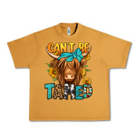 Peanut Butter can't be tamed longhaired cow Urban Heavy Tee - Jasminsmagicworld