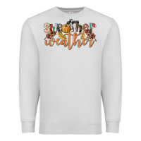 Dove Grey Sweather Weather Premium Sweatshirt - LillyAllenDesigns
