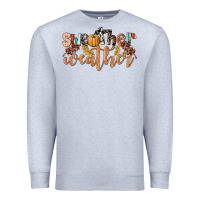 Heather Grey Sweather Weather Premium Sweatshirt - LillyAllenDesigns