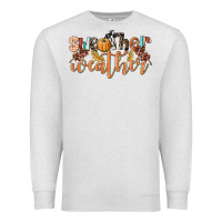 Oatmeal Heather Sweather Weather Premium Sweatshirt - LillyAllenDesigns