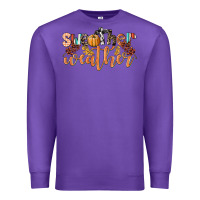 Purple Sweather Weather Premium Sweatshirt - LillyAllenDesigns