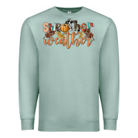 Seafoam Sweather Weather Premium Sweatshirt - LillyAllenDesigns