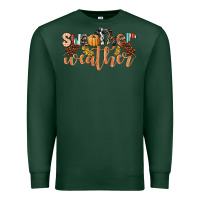 Sports Green Sweather Weather Premium Sweatshirt - LillyAllenDesigns