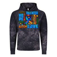 Cloud Black autism  words Vintage Hoodie - AdoDesignShop