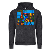Vintage Black autism  words Vintage Hoodie - AdoDesignShop