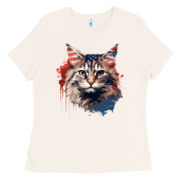 Bone cat9 Ladies Tee - Unal Design