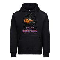 Black witchy mama messy bun Urban Hoodie - CowGirlArtShop