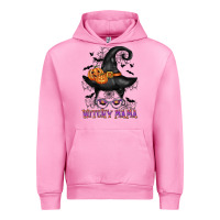 Fuchsia Pink witchy mama messy bun Urban Hoodie - CowGirlArtShop