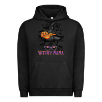 Pigment Black witchy mama messy bun Urban Hoodie - CowGirlArtShop