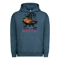 Pigment Midnight Navy witchy mama messy bun Urban Hoodie - CowGirlArtShop