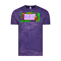 Cloud Purple custom halloween lightning bolt license plate Vintage Tee - BundleAndBundleShop