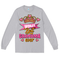 Moon Dust world's best grandma ever Long Sleeve Tee - Jasminsmagicworld