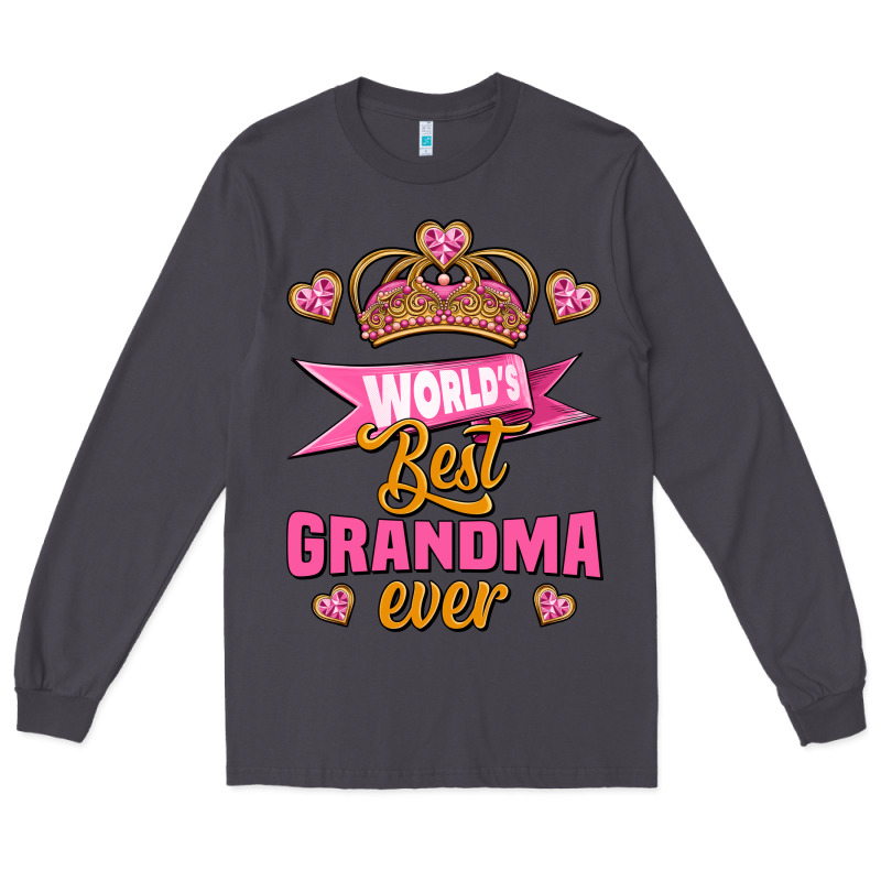 World's Best Grandma Ever Long Sleeve Tee by Jasminsmagicworld | Teevron