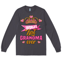 Smoke world's best grandma ever Long Sleeve Tee - Jasminsmagicworld