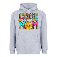 Heather Grey cool mom Heavyweight Hoodie - LillyAllenDesigns