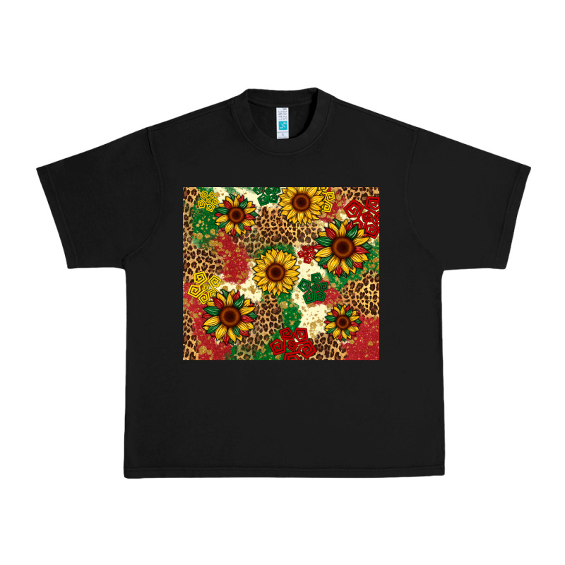 Juneteenth Sunflowers Urban Heavy Tee by Artiststas | Teevron