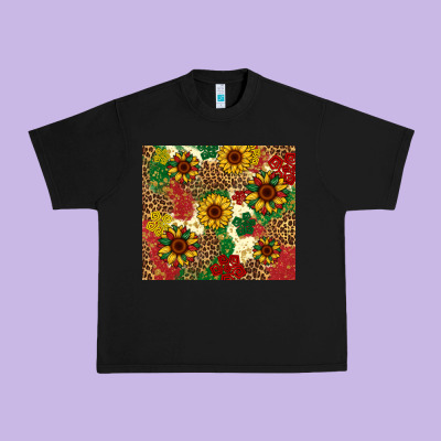 Juneteenth Sunflowers Urban Heavy Tee Designed By Artiststas