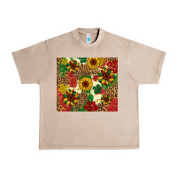 French Oak juneteenth sunflowers Urban Heavy Tee - Artiststas