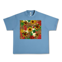 Pebble Blue juneteenth sunflowers Urban Heavy Tee - Artiststas