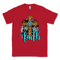 Red faith western turquoise Classic Tee - AdoDesignShop